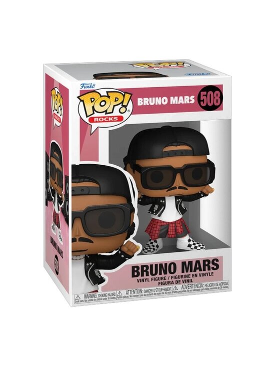 Funko Other - Funko POP! Rocks Bruno Mars APT Music Figure #508